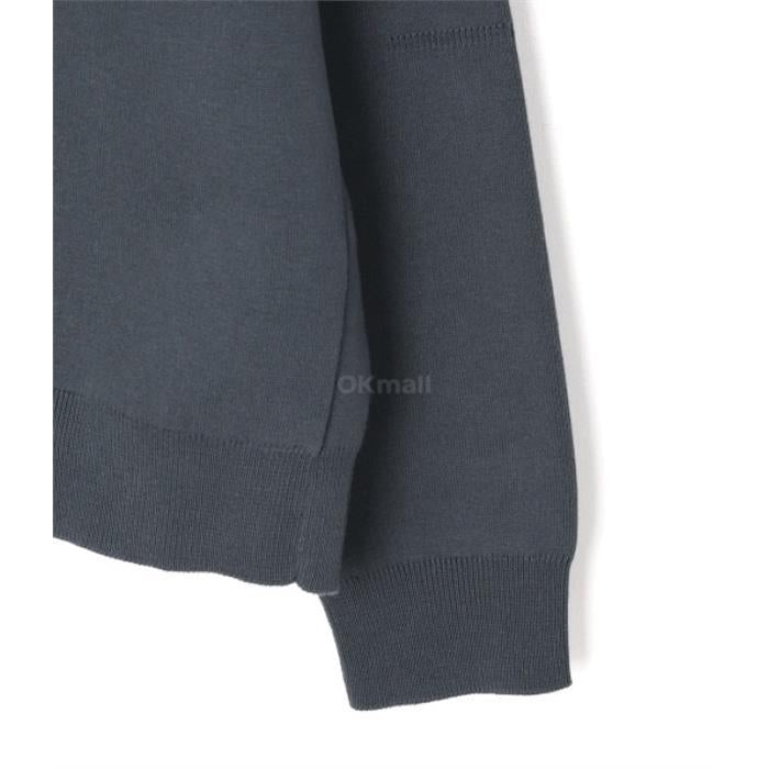 STONE ISLAND Grey Double-Face Patch Round Neck Knit Sweater 7915527A6 V0062