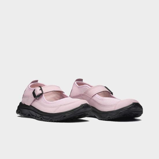SALOMON Icy Pink Black Alloy Sneakers for Men