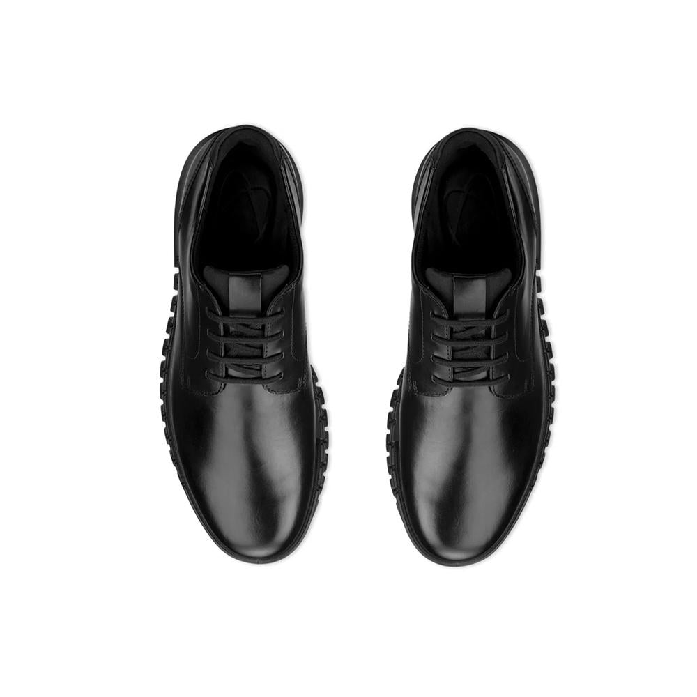 ecco Groove Studio Men’s Low-Top Sneakers Black Leather