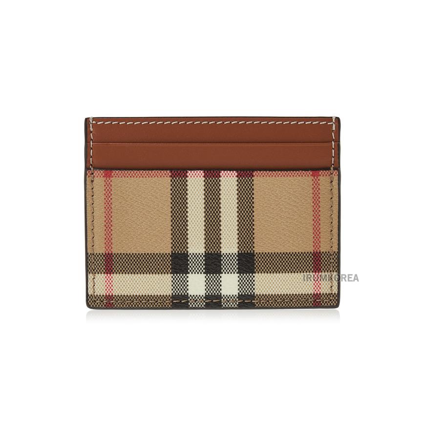 BURBERRY Women’s Vintage Check Card Holder Wallet 8094426 LS SANDON DFC A7026