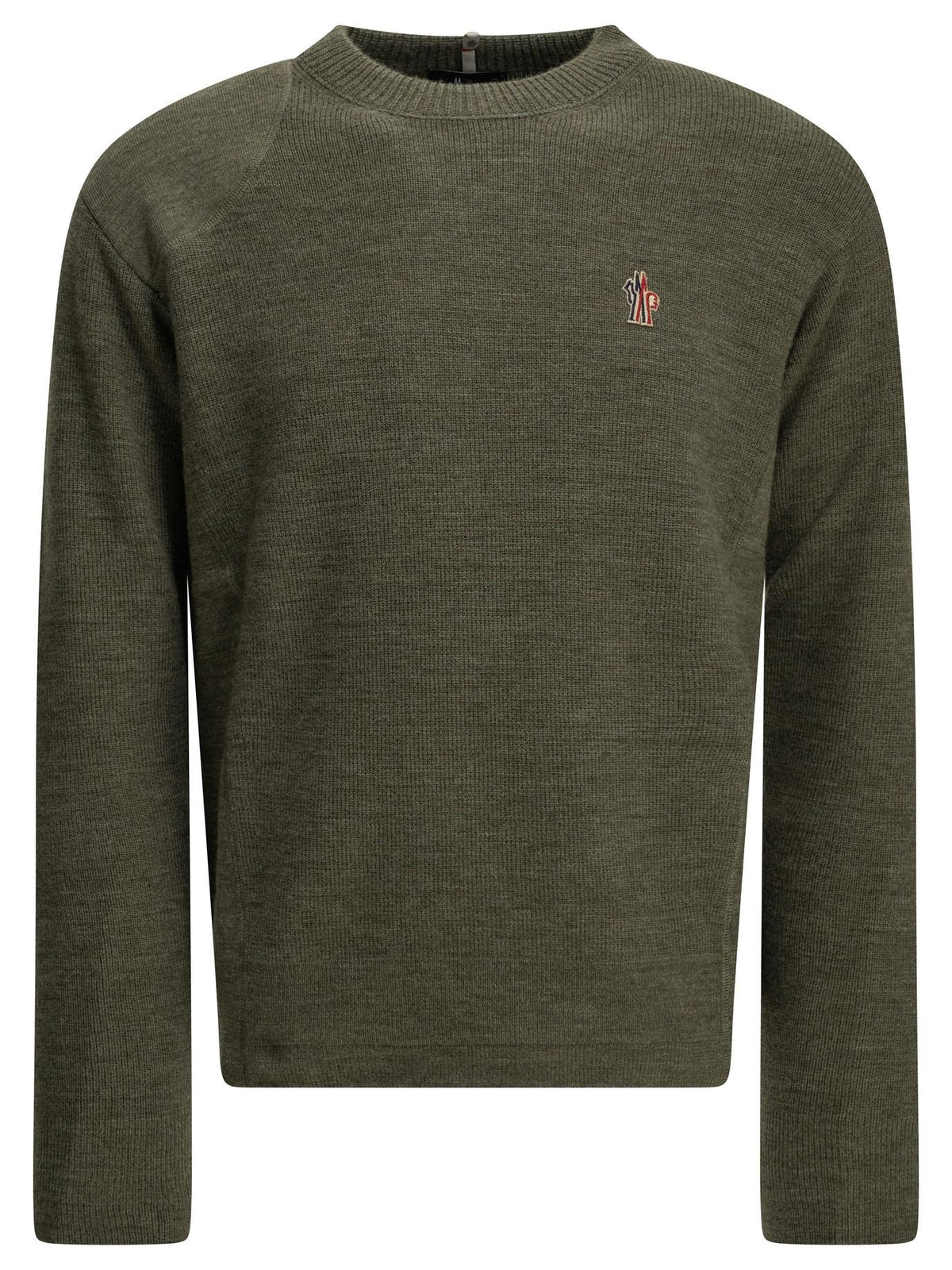 Moncler Wool Round Neck Knit Sweater for Men