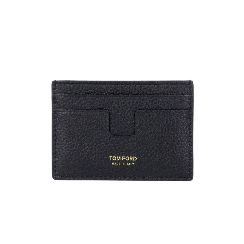 TOM FORD Grain Leather Logo Money Clip Wallet for Men Y0341 LCL158G NAA
