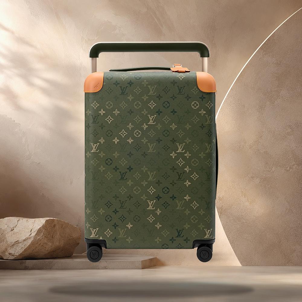 Louis Vuitton Horizon 55 Khaki Green Travel Bag M26958