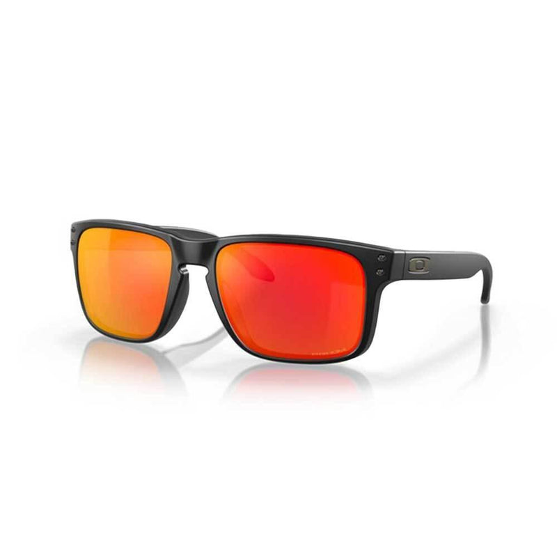 Nike Matte Black Prizm Ruby Holbrook Sunglasses