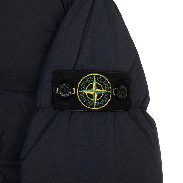 STONE ISLAND Kids Down Puffer Jacket Black