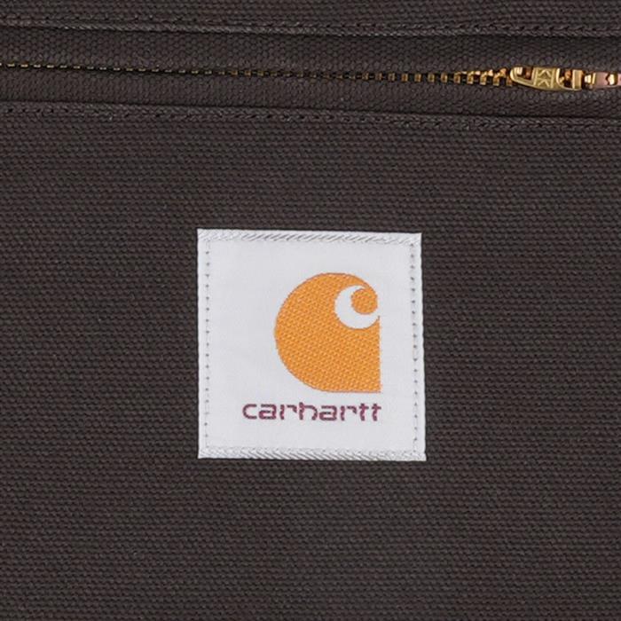 Carhartt Detroit Jacket Black Cotton Duck Work Coat for Men