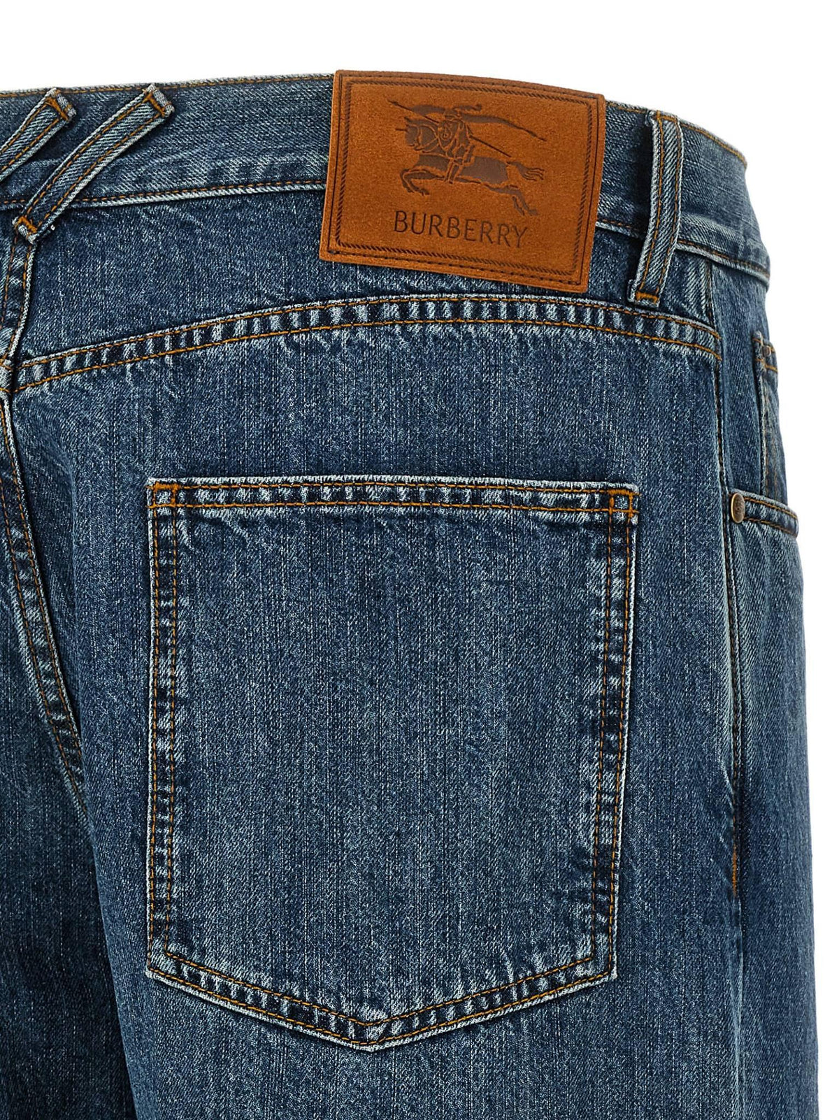 BURBERRY Mid Blue Denim Jeans for Men