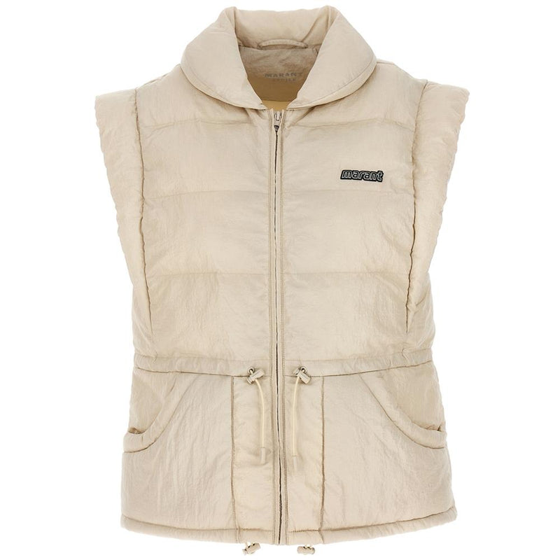 Isabel Marant TOBY Logo Patch Puffer Jacket 23FW