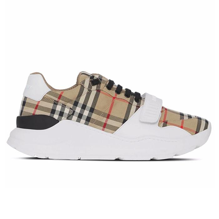 BURBERRY Check Low-Top Women’s Sneakers