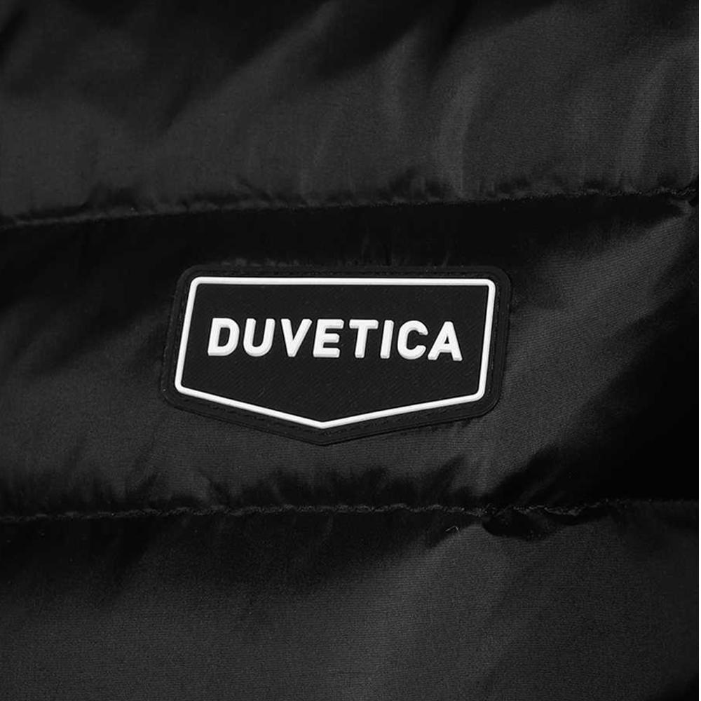 Duvetica BENEFICA Logo Mix Puffer Jacket Black VDDJ00625K0001 BKS