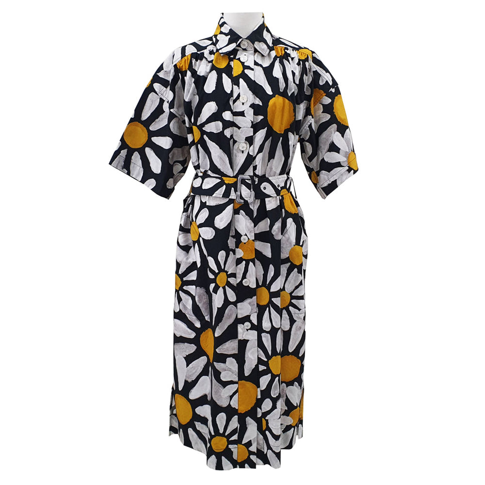 Marni Daisy Print Midi Dress for Women ABMA0806C0UTC151