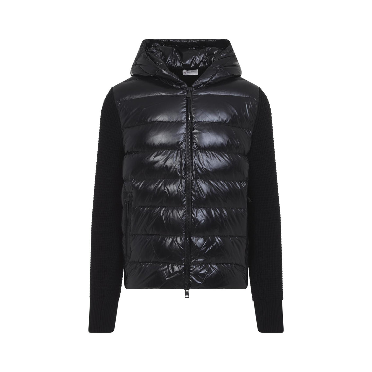 Moncler Black Nylon Casual Jacket for Men