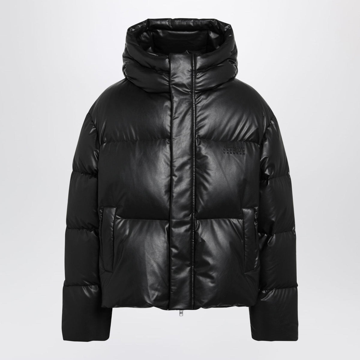 Maison Margiela Black Down Puffer Jacket for Men