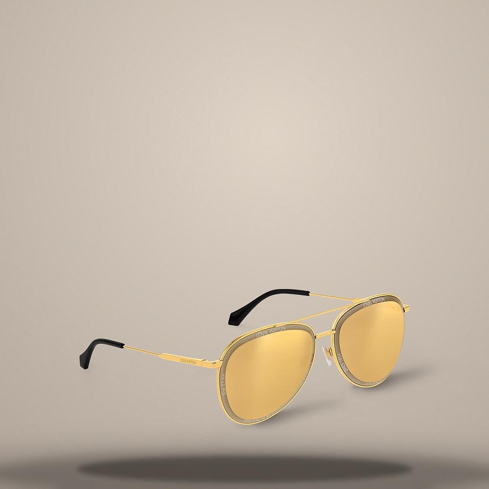 Louis Vuitton LV Super Vision Metal Pilot Sunglasses Z2607U