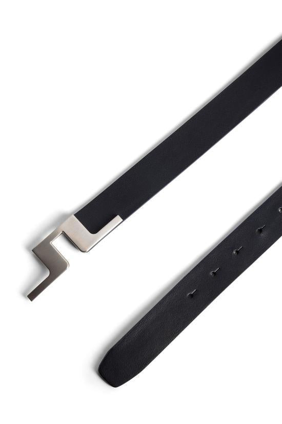 J LINDEBERG Regular Leather Belt for Women GWAC135616855 JL NAVY DOM