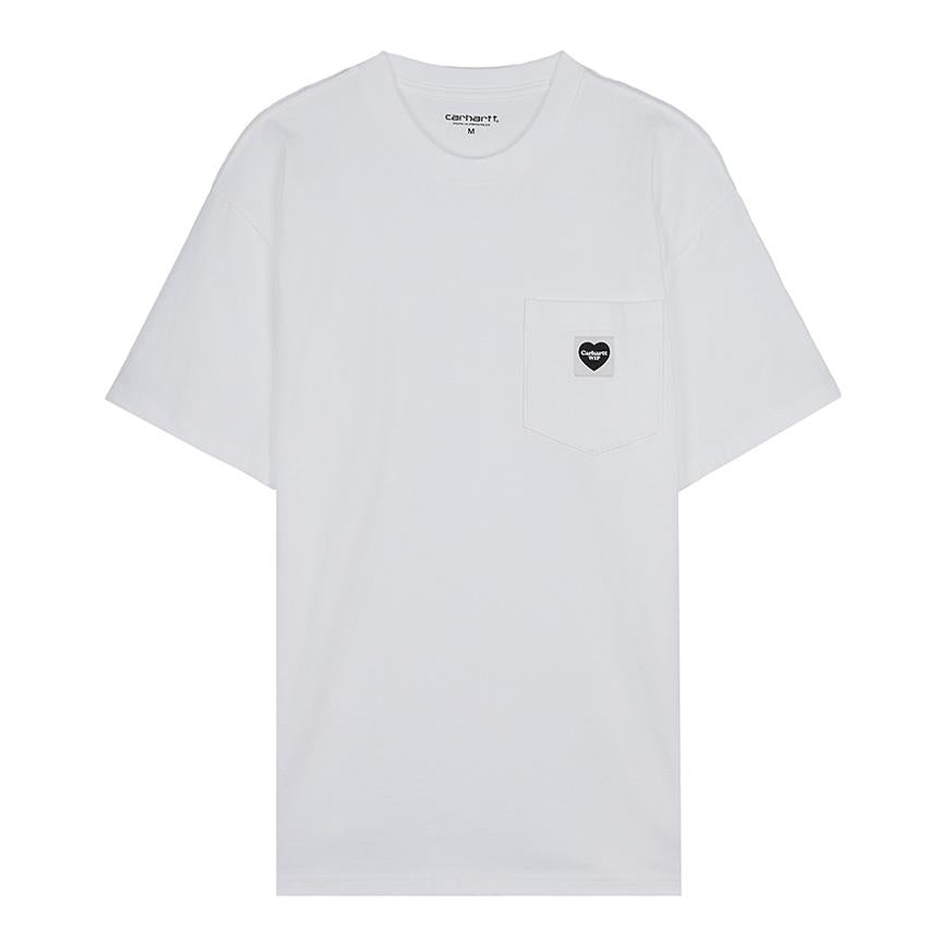 CARHARTT WIP Men’s Pocket Heart Short Sleeve T-Shirt I032128 00AXX