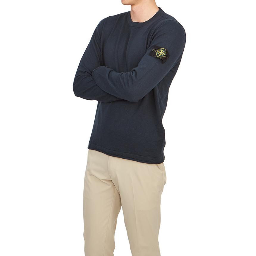 STONE ISLAND Men's Crewneck Knit Sweater 8015502B0 A0020