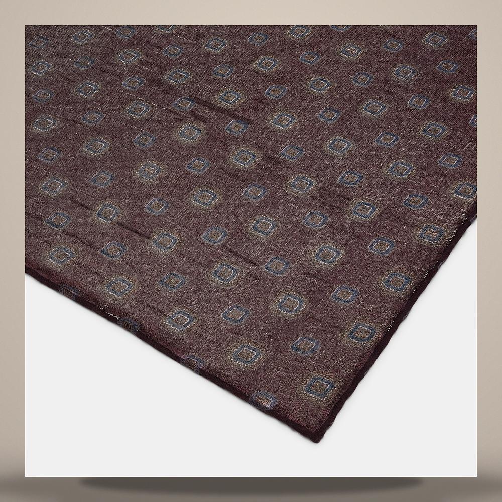 CELINE Light Gray Cashmere Silk Bandana Scarf AA09J0899 08GC
