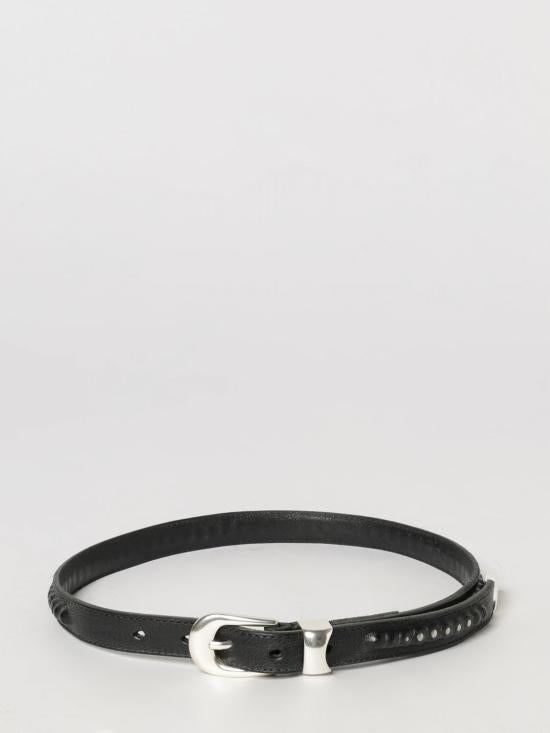 OUR LEGACY Black Leather Regular Belt
