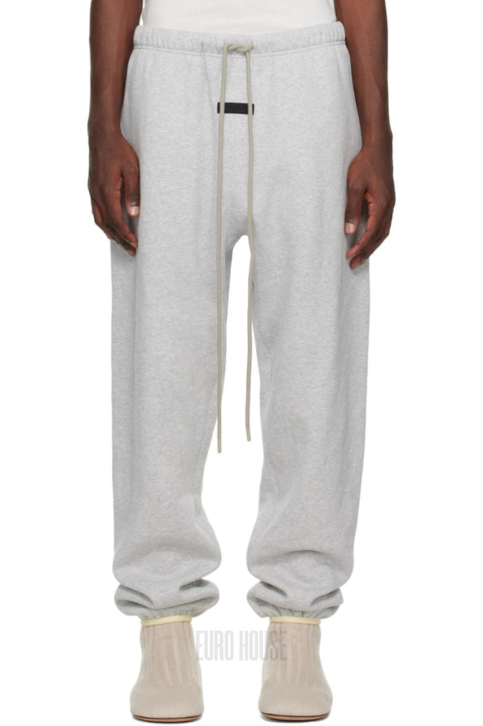 Fear of God Essentials Light Heather Gray Sweatpants/Joggers