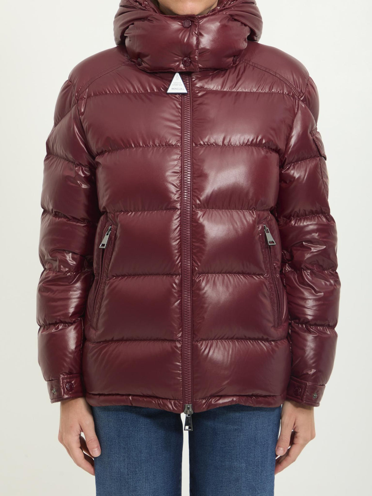 Moncler Navy Down Puffer Jacket Women’s