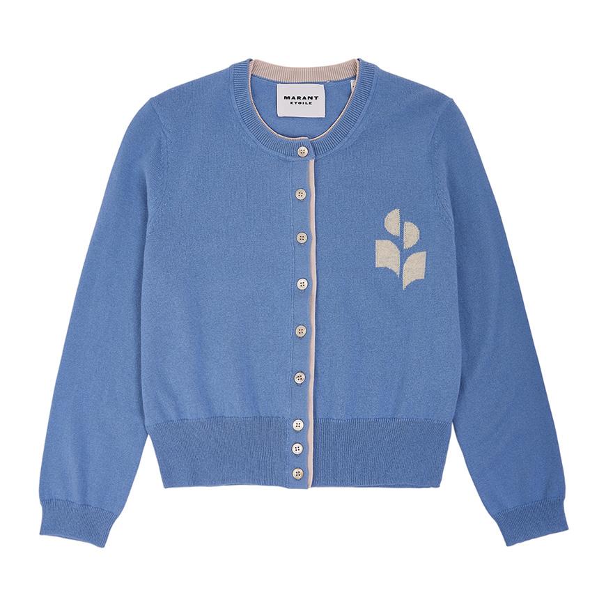 Isabel Marant Rona Logo Knit Cardigan for Women CA0163FA D1L16E DLLY