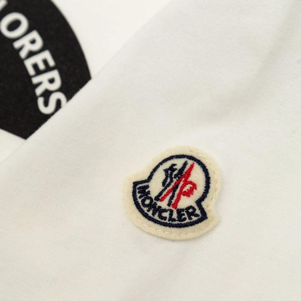 Moncler Kids Women Logo Patch T-Shirt 8C000 25 89AFV 034