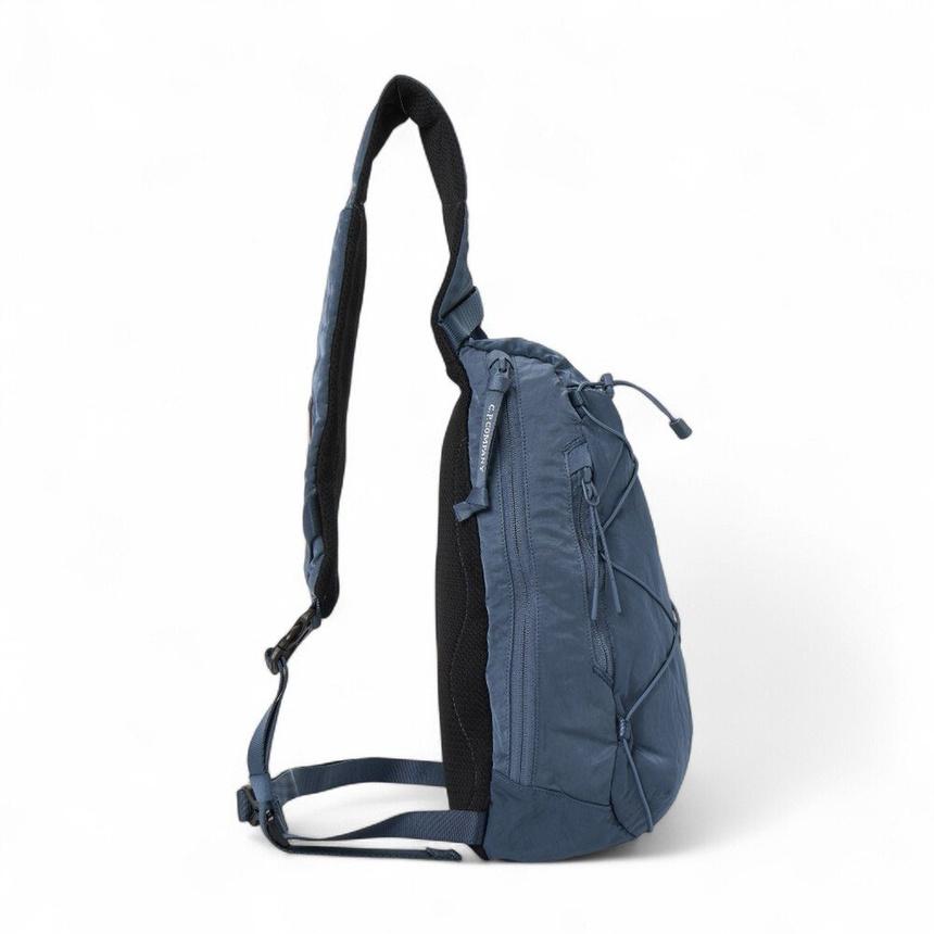 CP Company Unisex Nylon Crossbody Bag Navy