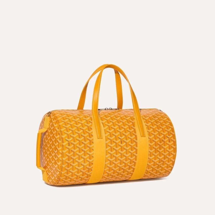 GOYARD Yellow Barrel 40 Women’s Sports Tote Bag BARREL 040 TY08 CL08 P
