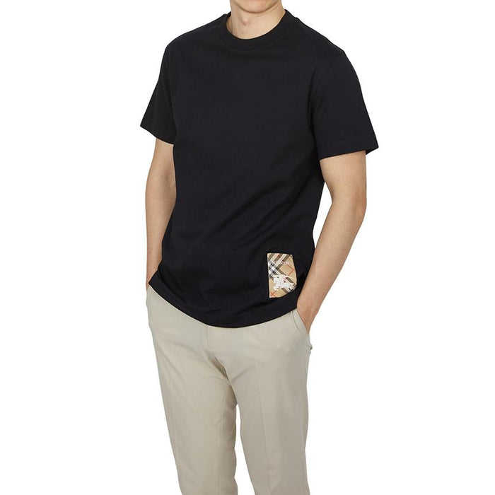 BURBERRY Check Short Sleeve T-Shirt for Men 8104889