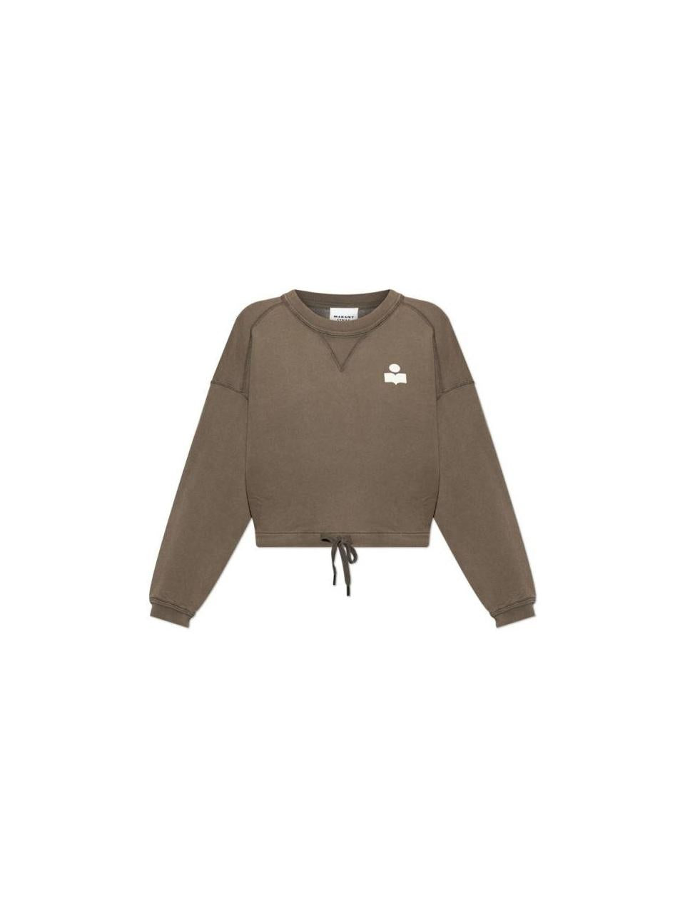 Isabel Marant Margo Crop Sweatshirt SW0005FA C3M07E DBEC