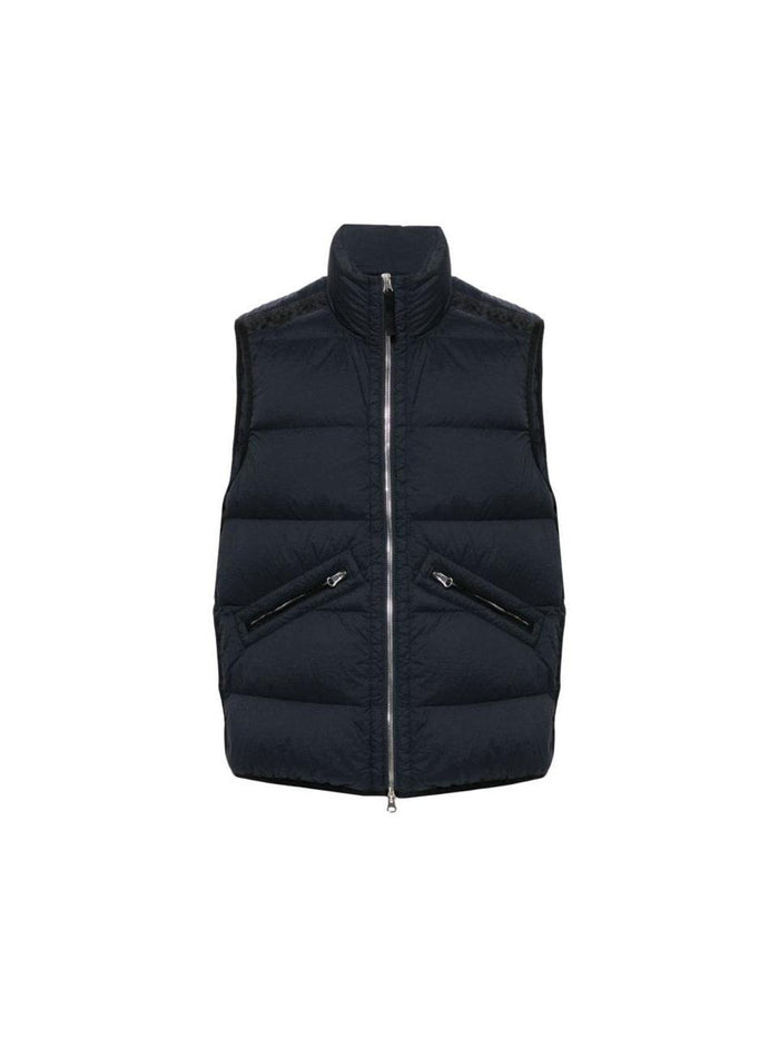 STONE ISLAND Seamless Nylon DownTC Vest Black