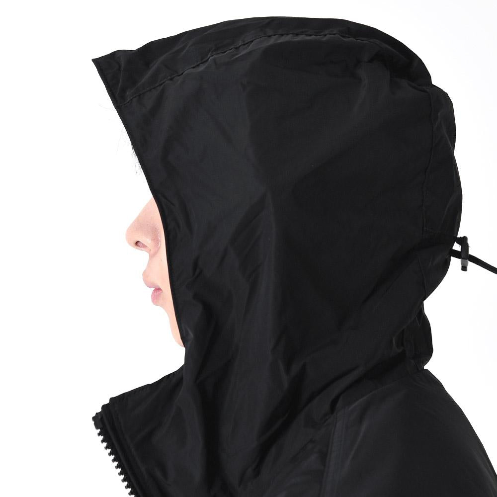 BURBERRY Harding Appliqué Lightweight Hooded Zip Jacket Black
