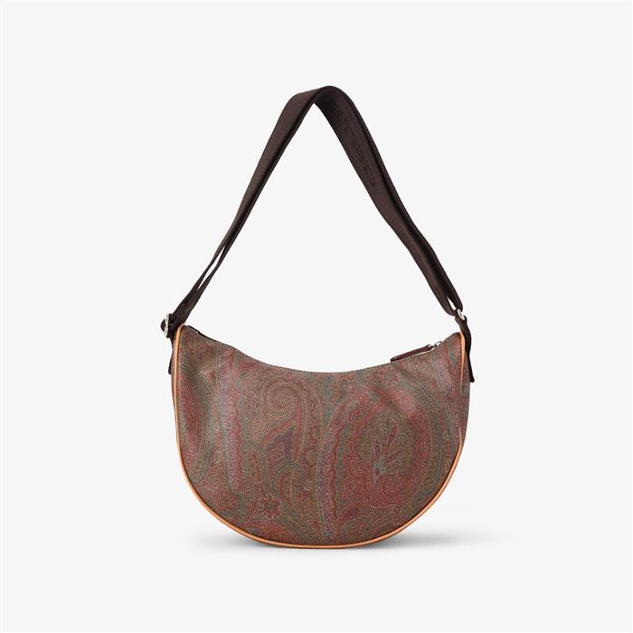 Etro Paisley Half Moon Hobo Crossbody Bag WP1B0014 AA054 R0369