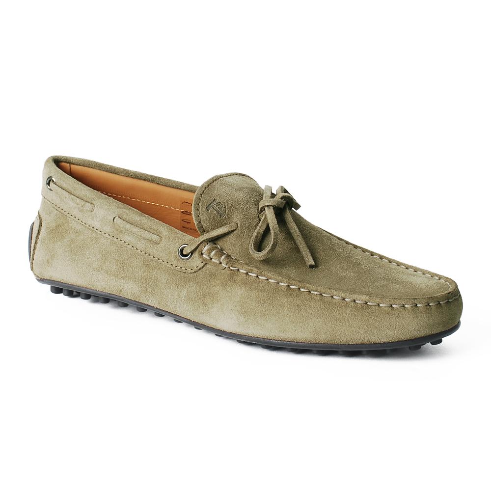 Tods City Gommino Driving Shoes Leather Loafers Navy