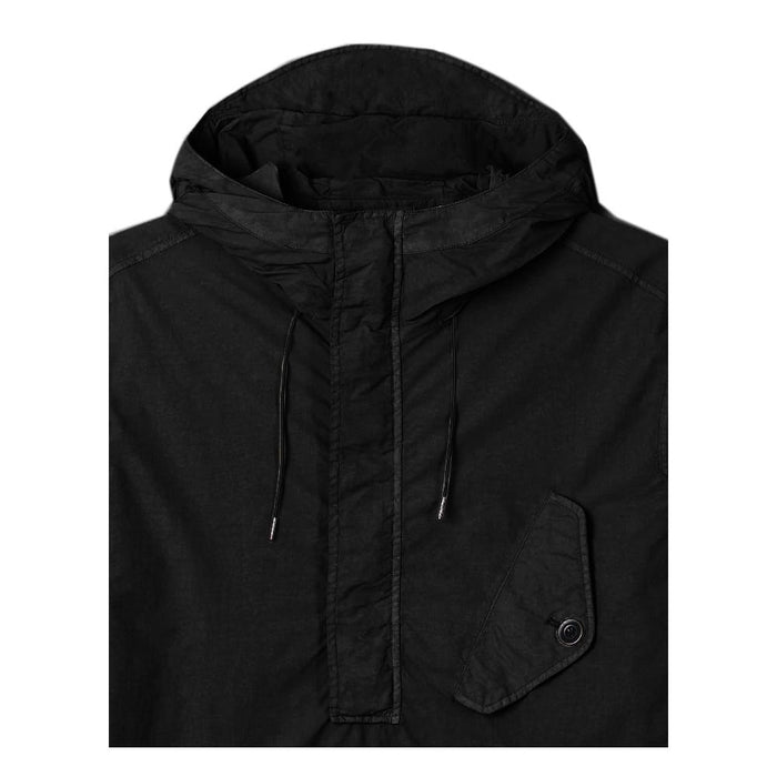 CP Company Black Lens Badge Anorak Jacket for Men