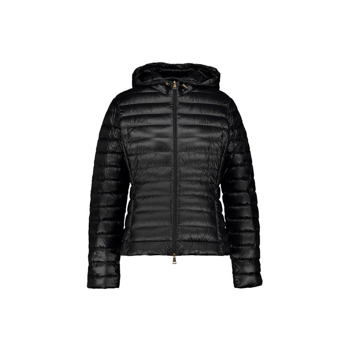 Moncler Black IGELHOOD Logo Patch Lightweight Puffer Jacket 1A00092 597YG 999