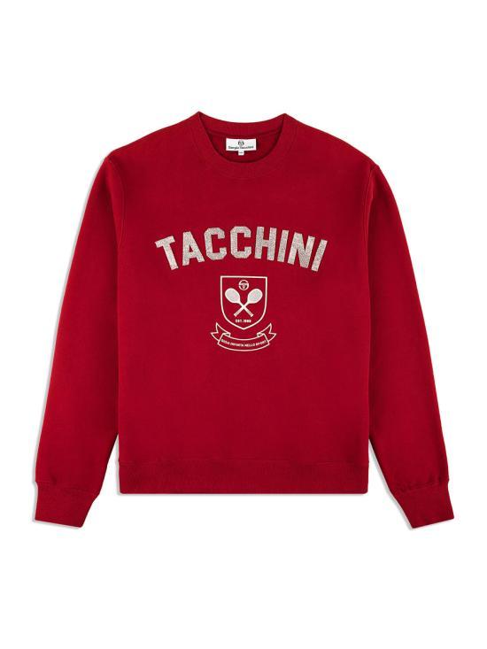 Sergio Tacchini Men’s Sweatshirt STF24M50923SUNDRIEDTOMATO SUN DRIED TOMATO DOM