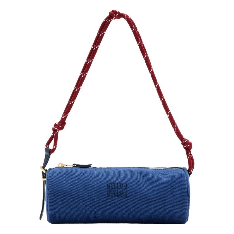 Miu Miu Gabardine Pouch Shoulder Bag