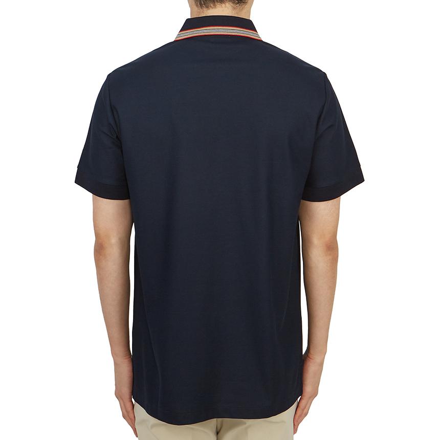 BURBERRY Pierson Replen Short Sleeve Polo Shirt Black Men