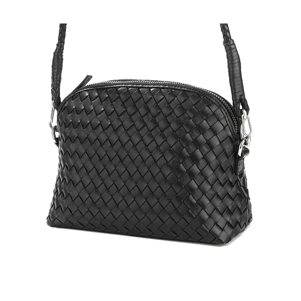 Dragon Diffusion Chunky Pellini Pochette Crossbody Bag for Women 8011 BLACK