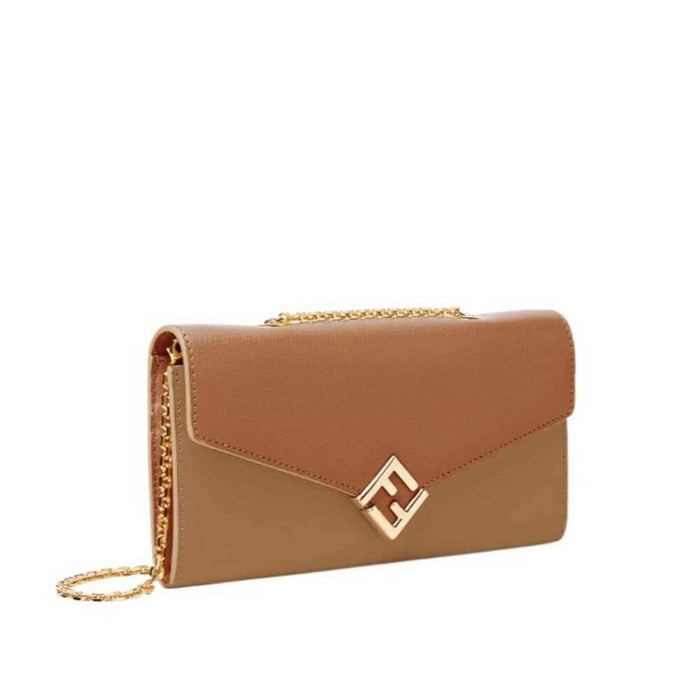 FENDI FF Diamond Mini Wallet Crossbody Bag for Women