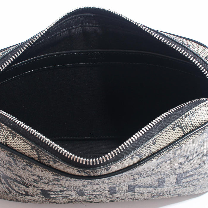 CELINE Triomphe Print Canvas Medium Crossbody Bag Beige 194502GED 02SI