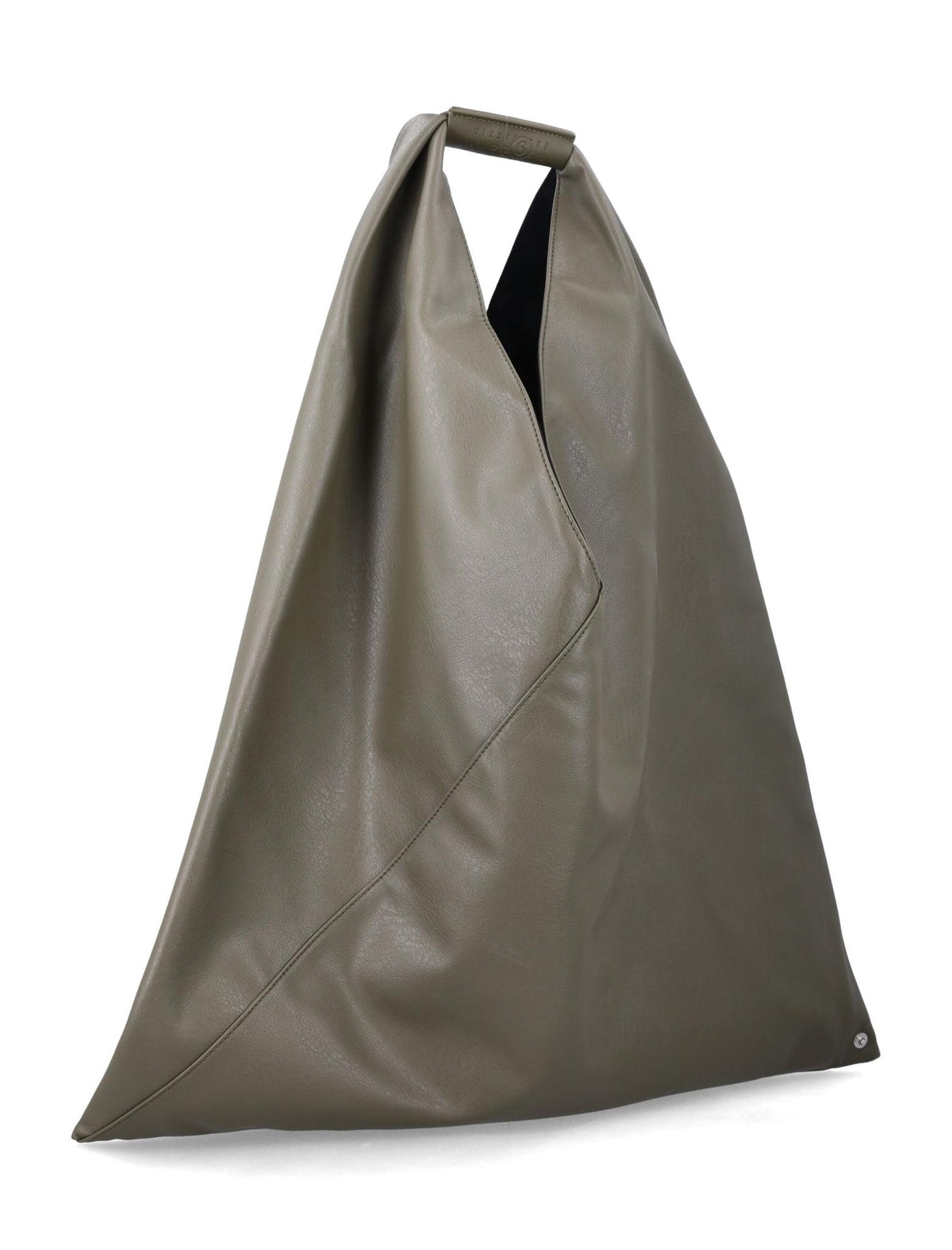 Maison Margiela Black Leather Tote Bag