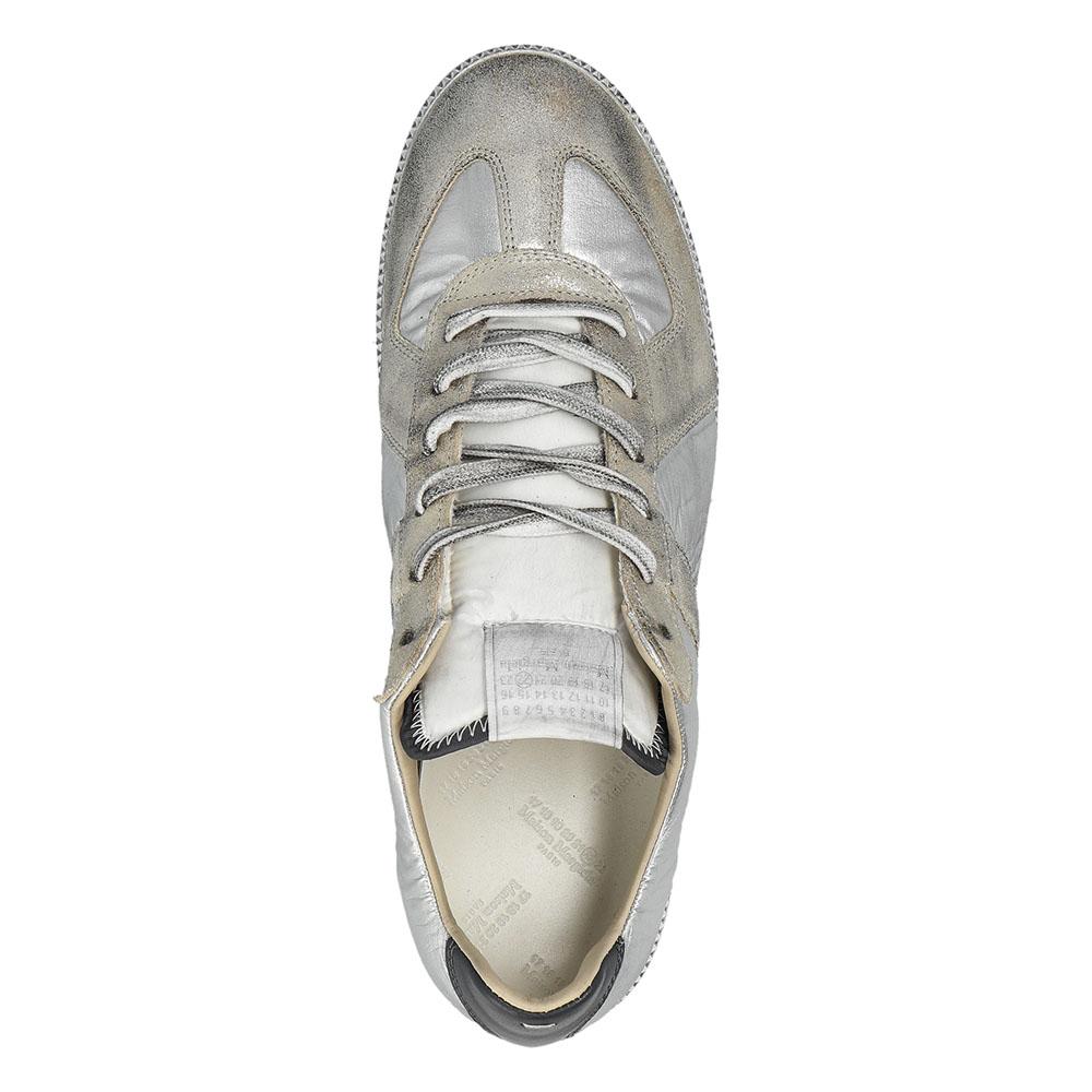 Maison Margiela German Army Men’s Leather Low-Top Sneakers