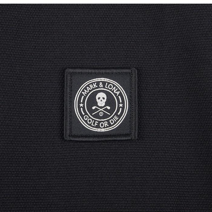 MARK&LONA Men's Black Polo Shirt MLM 3A AP04