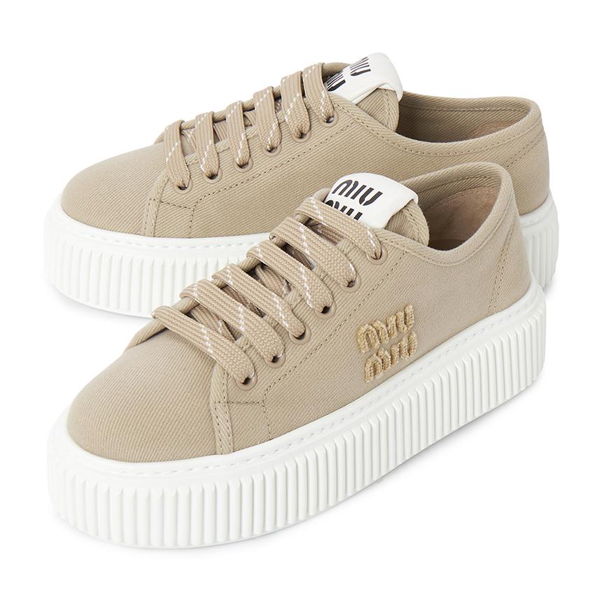 Miu Miu Women’s Low Top Sneakers 5E389E 3ARS F0044