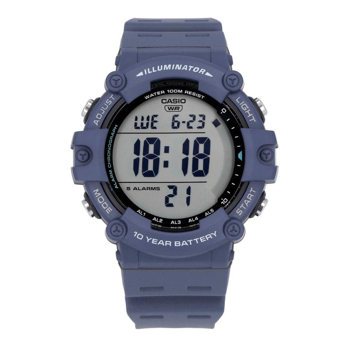 Casio Black Digital Sports Watch Rubber Strap Men’s AE 1500WH 2AVDF