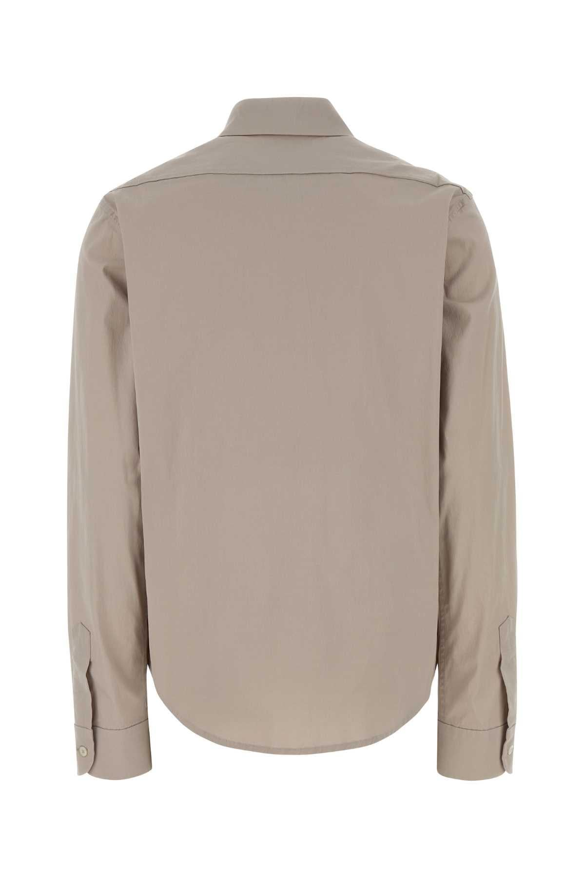 Miu Miu Long Sleeve Shirt Black Cotton Button-Up