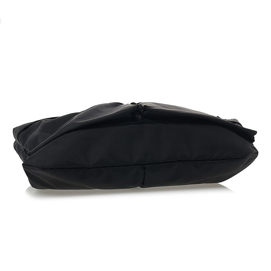 PORTER Force Shoulder Bag Unisex Black Crossbody Bag Nylon